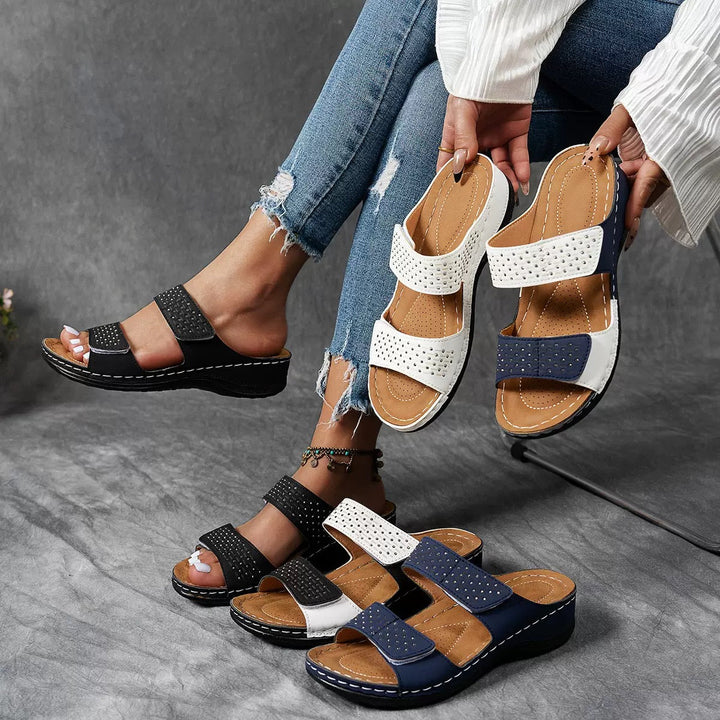 BARBARA - COMFORT SLIDE SANDALS