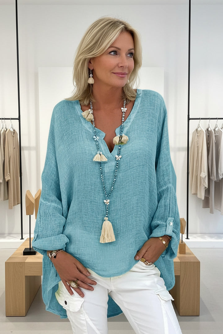 KATH - BREATHABLE LONG-SLEEVE TOP