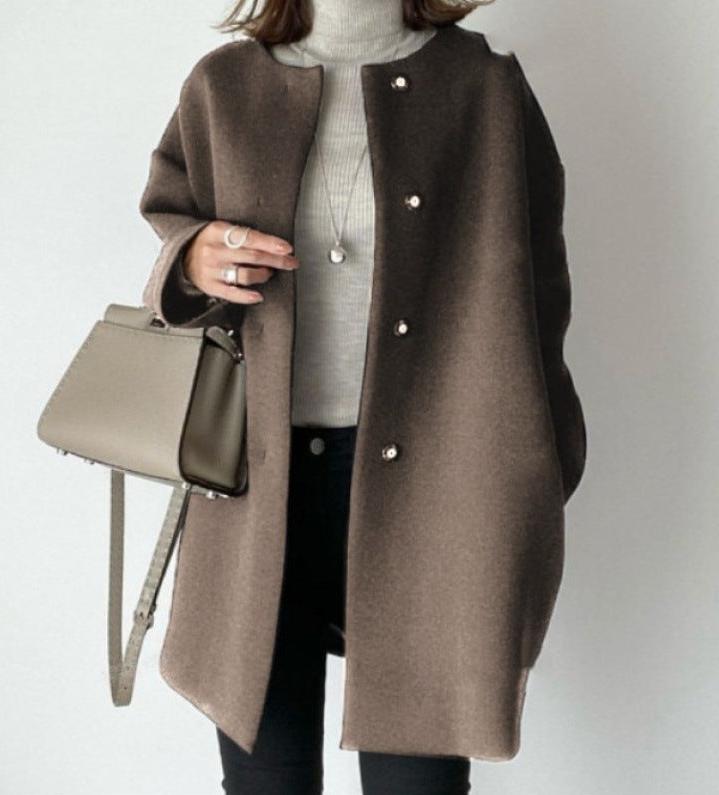 LIA - ELEGANT STRAIGHT COAT