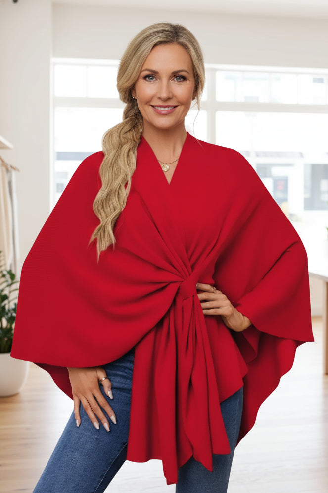 GERTRUDE - PONCHO SWEATER