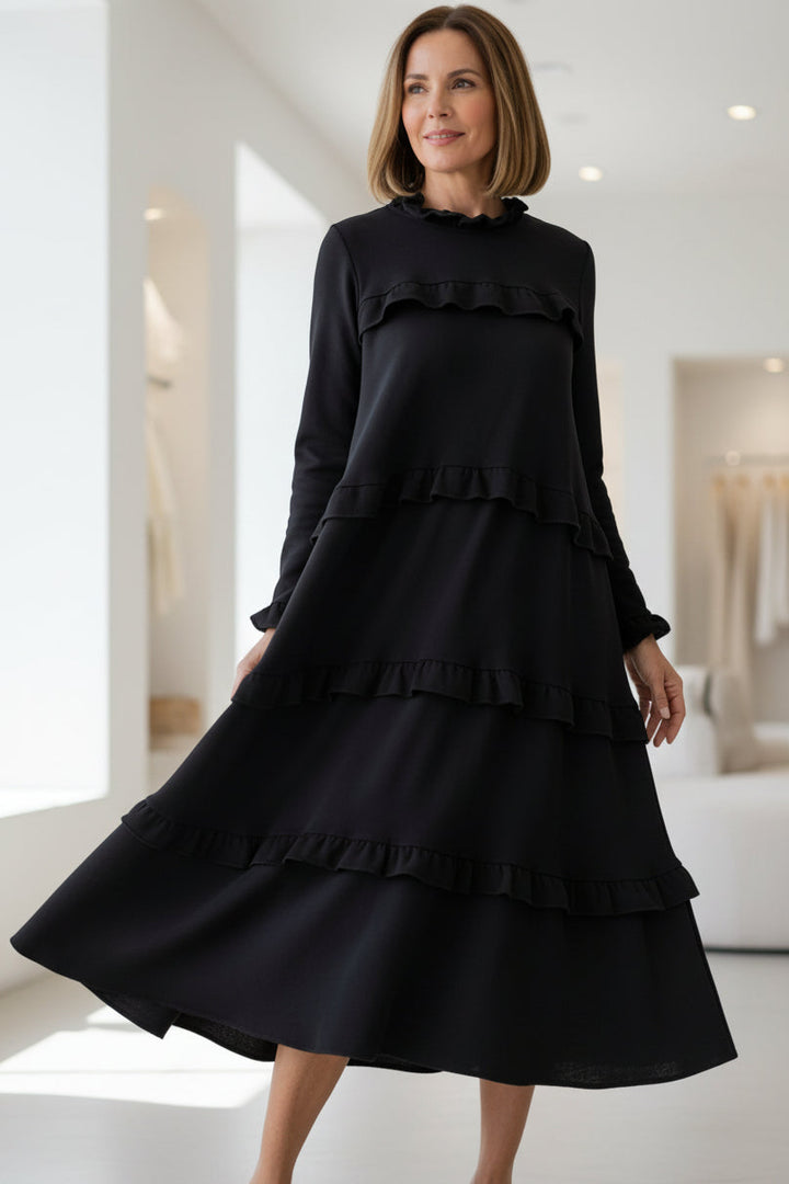 MORGAN – FLOWY LAYERED DRESS