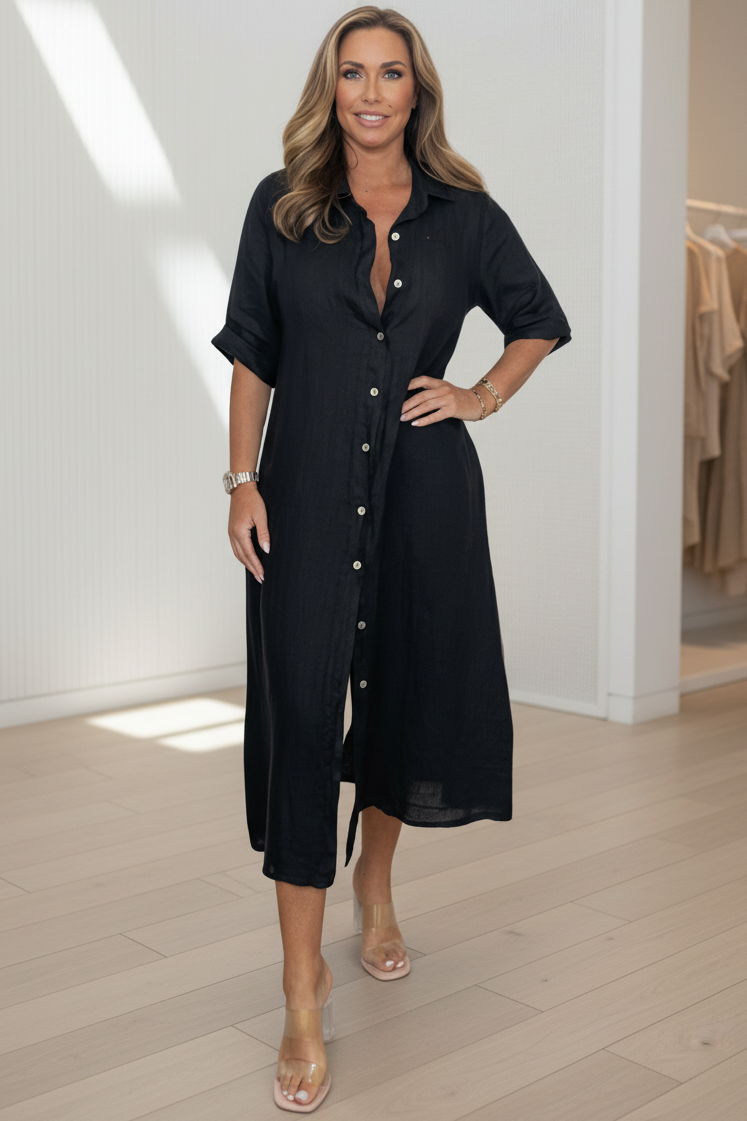 MILDA - ELEGANT SHIRT DRESS