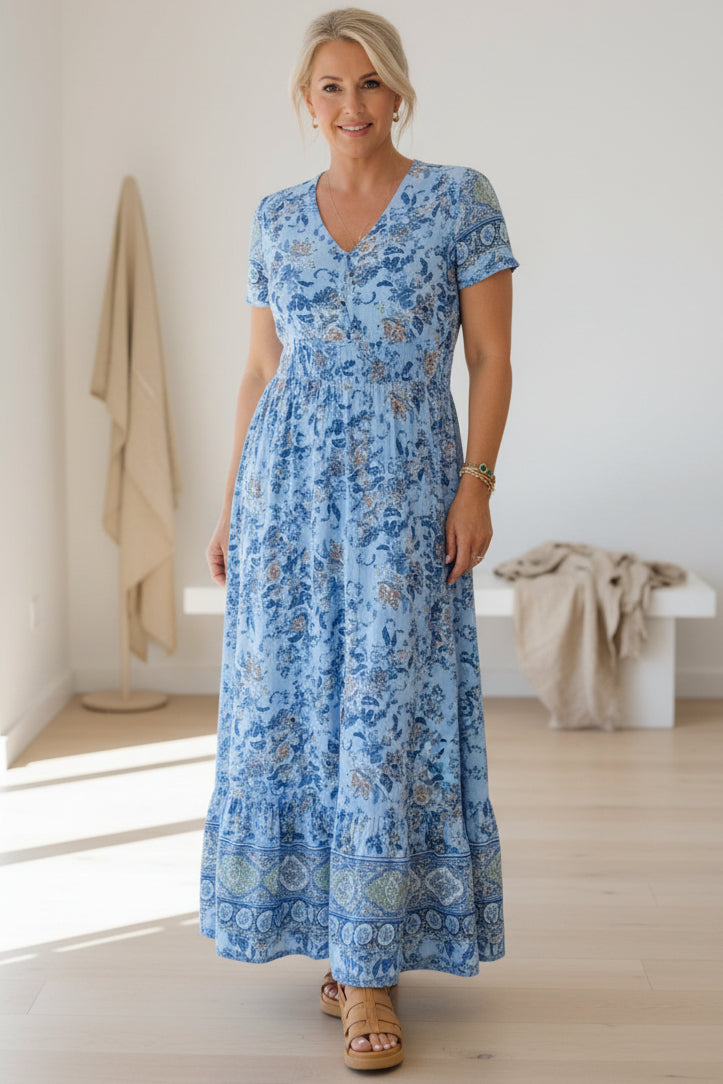 JUNO - FLORAL PATTERN DRESS