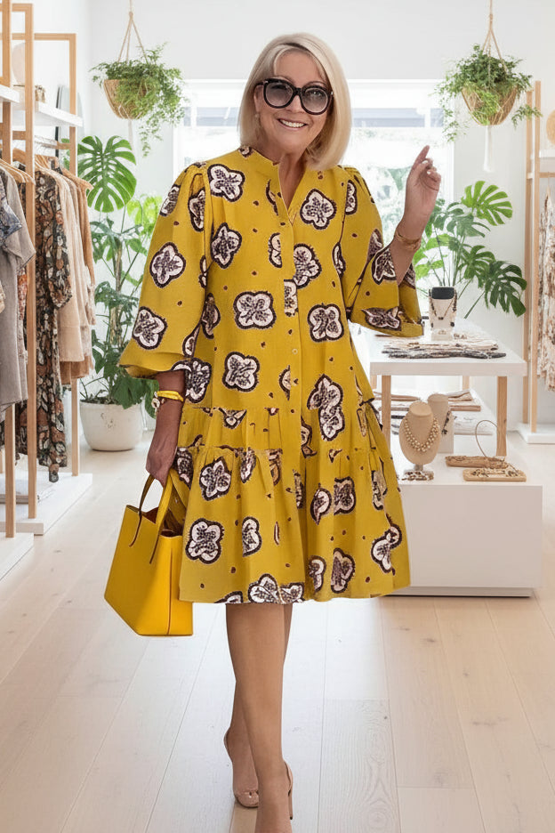 CASS - PLEATED SUMMER DRESS