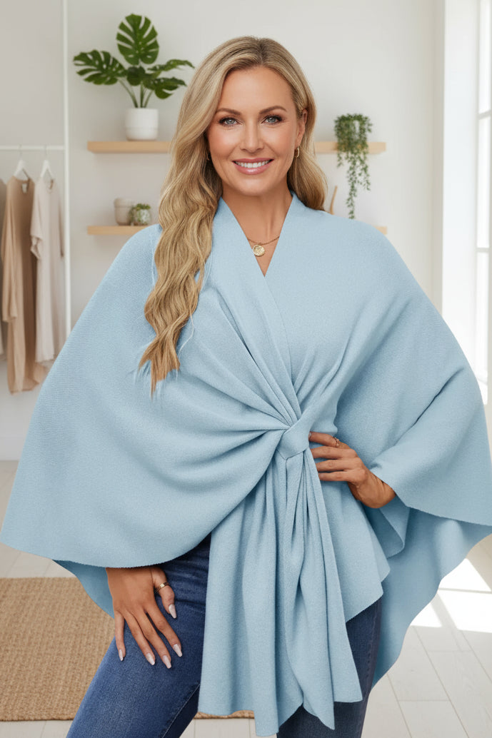 GERTRUDE - PONCHO SWEATER