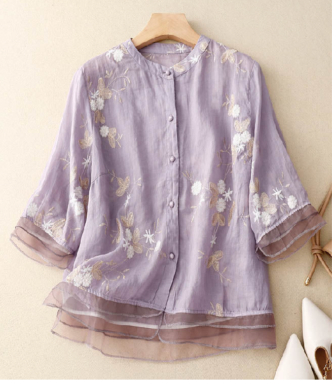 MEGGY - EMBROIDERED SHIRT
