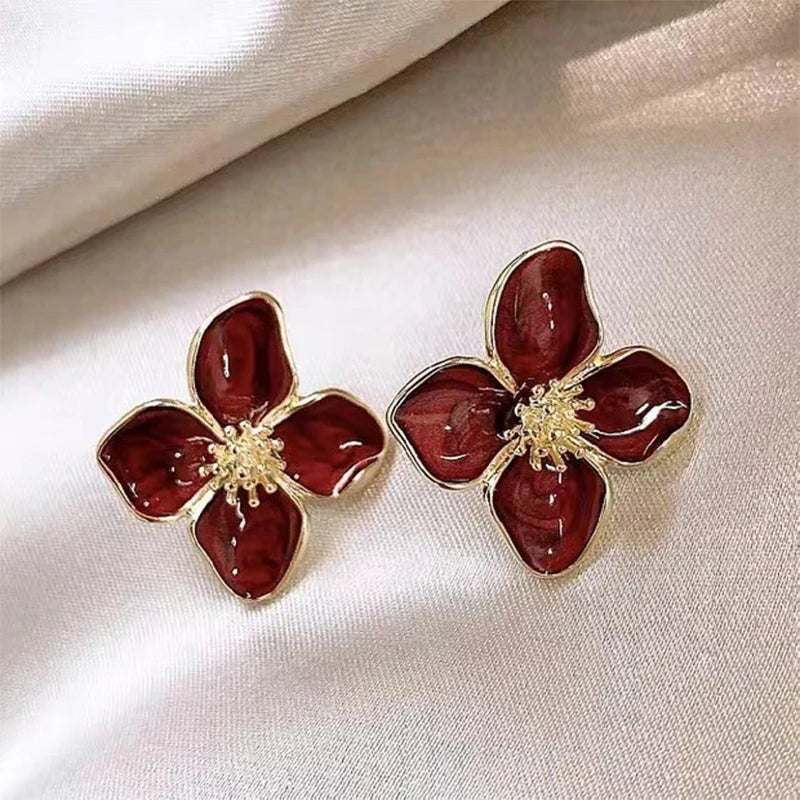 YASMINA - ELEGANT FLORAL EARRINGS