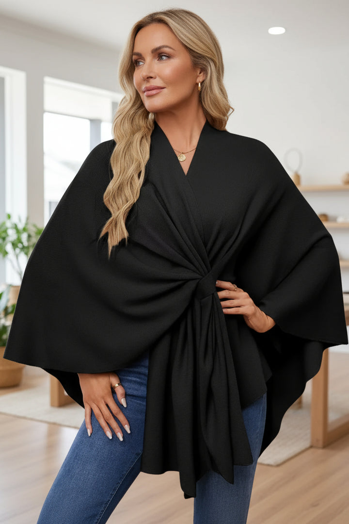 GERTRUDE - PONCHO SWEATER