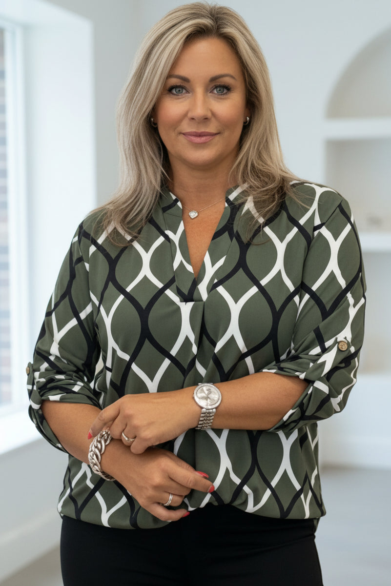 HELEN - MODERN PATTERN TOP