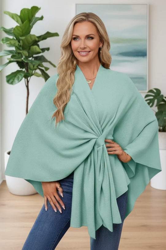 GERTRUDE - PONCHO SWEATER