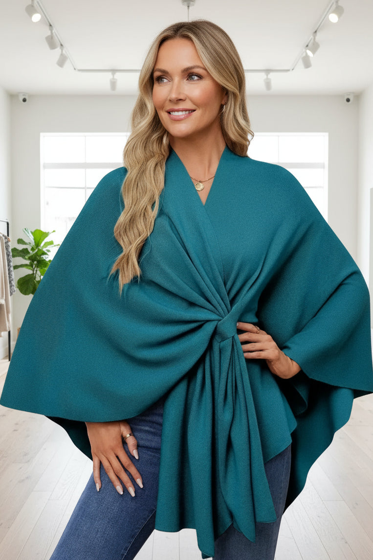 GERTRUDE - PONCHO SWEATER