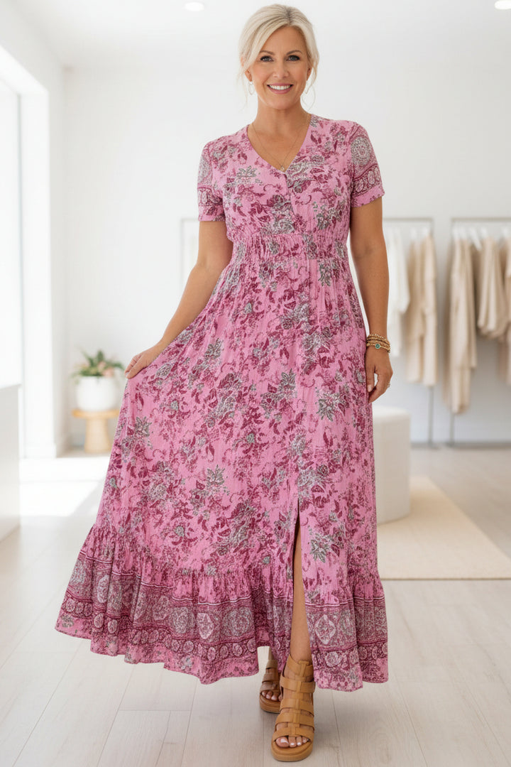 JUNO - FLORAL PATTERN DRESS