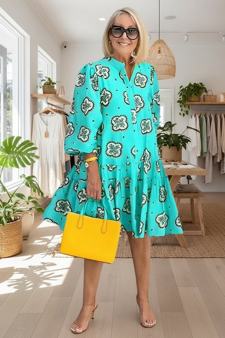 CASS - PLEATED SUMMER DRESS