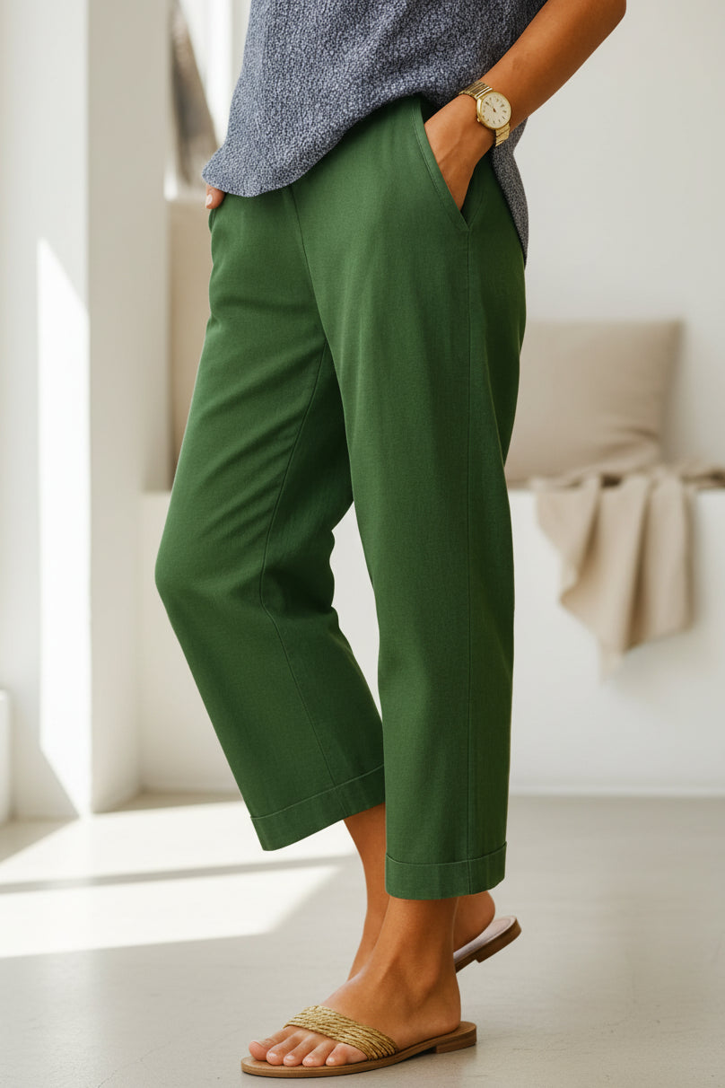 FIOLA – RELAXED CROP PANTS