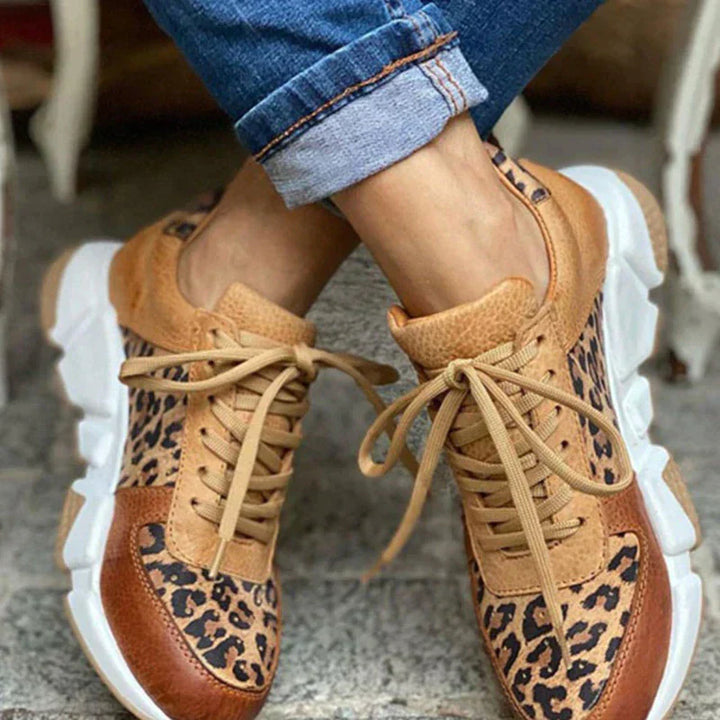 LOLA - LEOPARD PRINT SNEAKERS