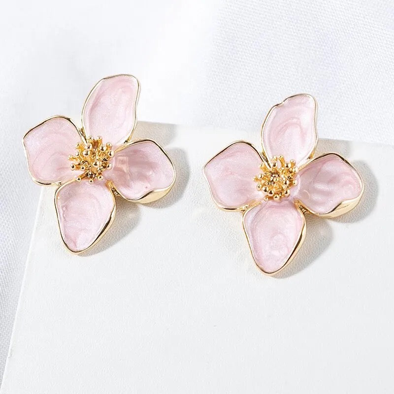 YASMINA - ELEGANT FLORAL EARRINGS