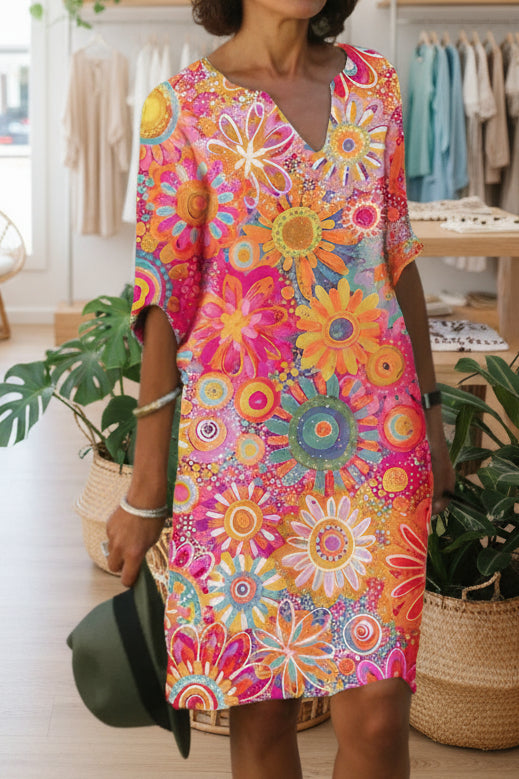 AYLA - FLORAL DRESS