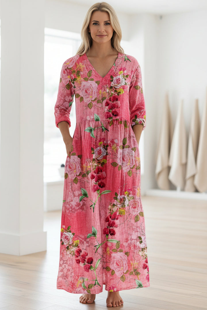 ANITA - FLORAL GRACE DRESS