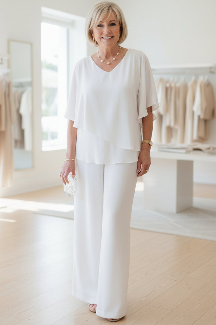 JIMA - EFFORTLESS WIDE-LEG SET