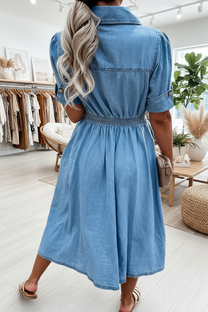 GINNY - DENIM DRESS