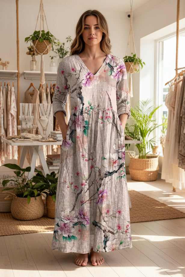 ANITA - FLORAL GRACE DRESS
