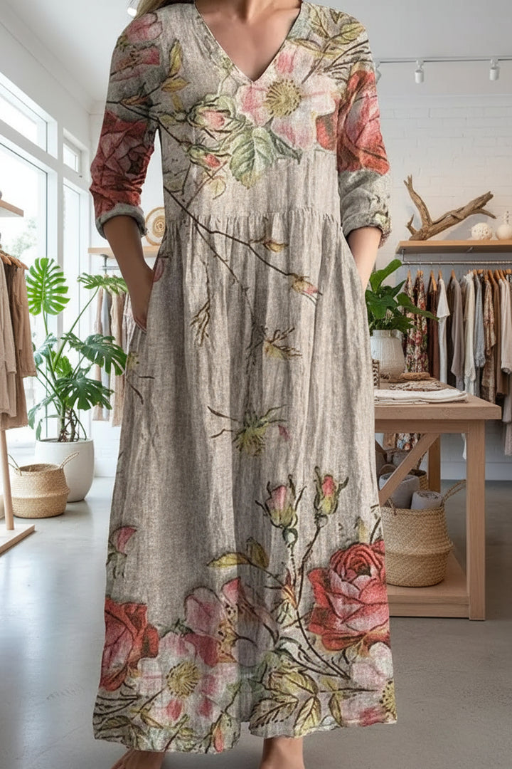 ANITA - FLORAL GRACE DRESS