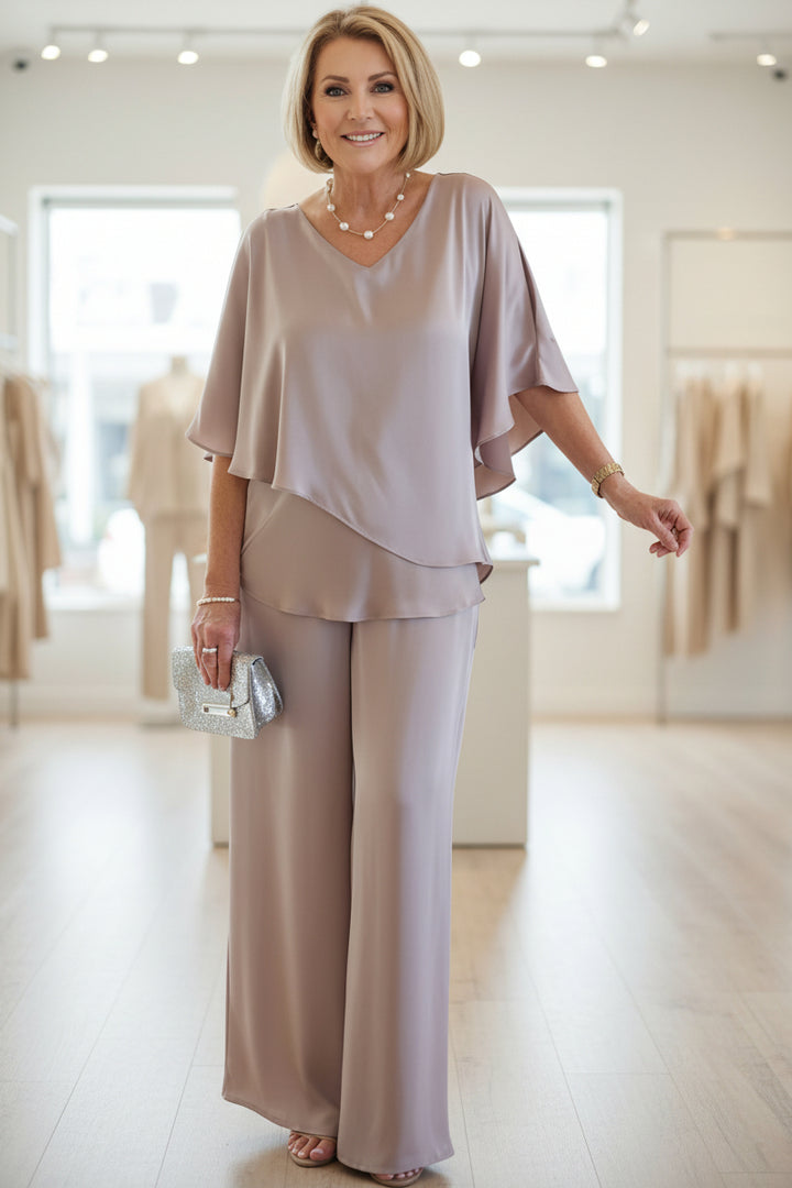 JIMA - EFFORTLESS WIDE-LEG SET