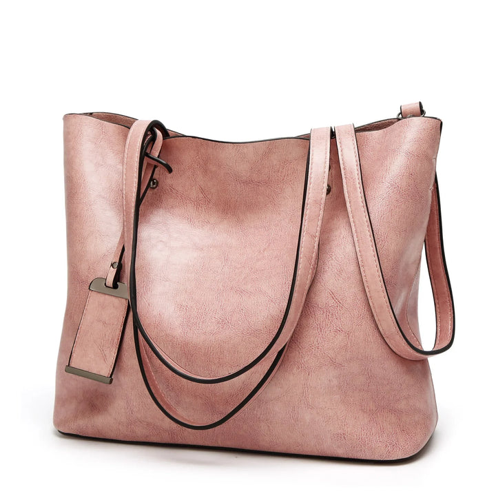 YADE - LEATHER CROSSBODY TOTE BAG