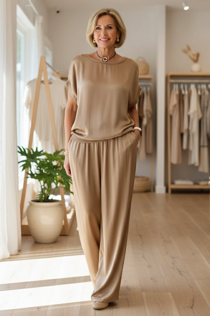 ELARA – SATIN GLOW CO-ORD