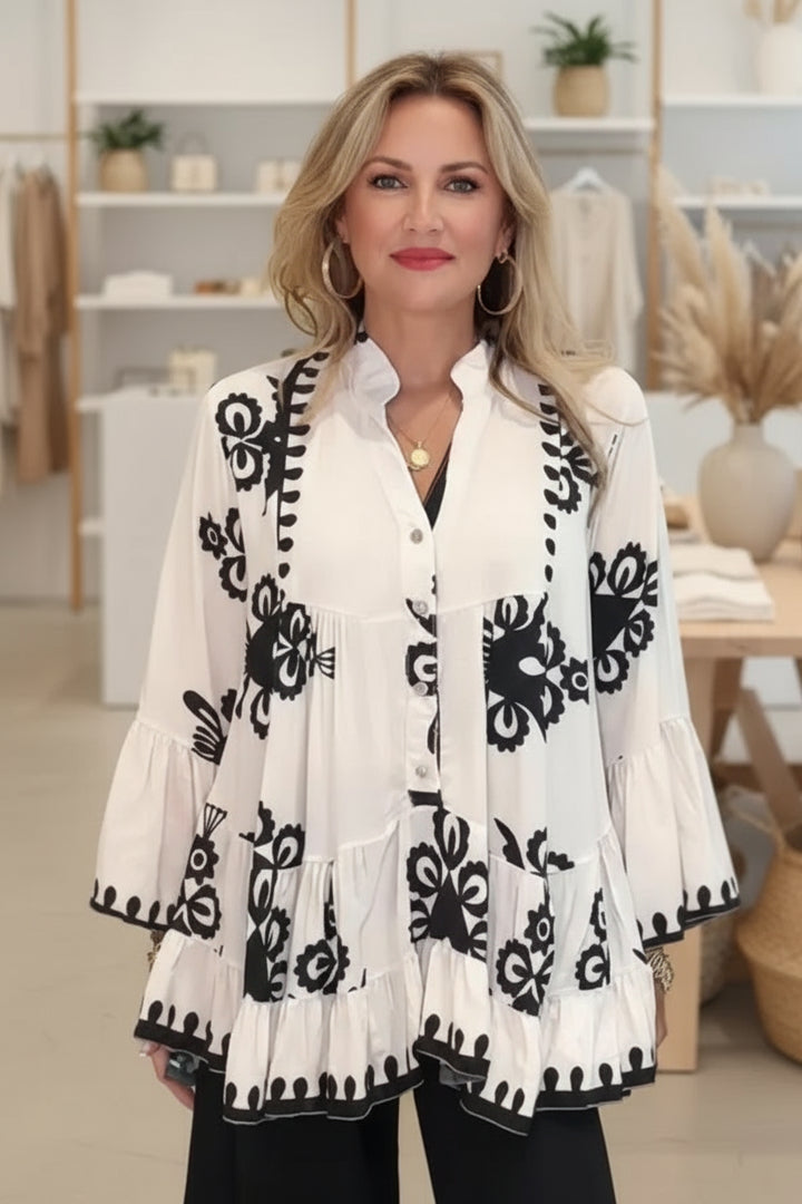 JORDANA - COASTAL BOHO TOP