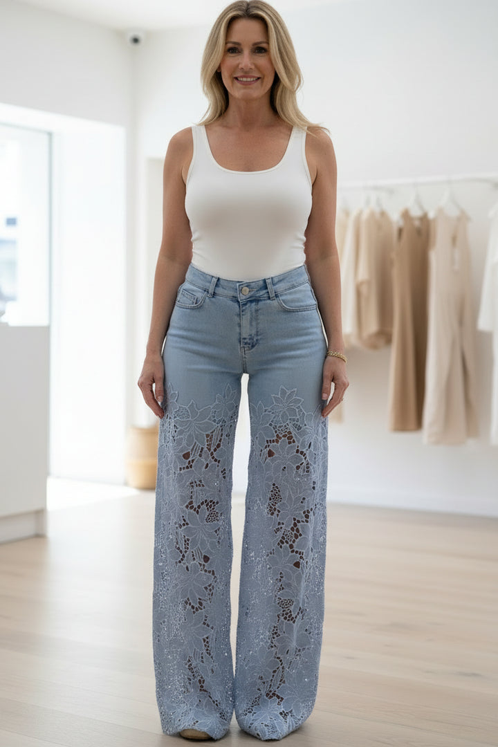 TAYLOR - RETRO WIDE-LEG JEANS