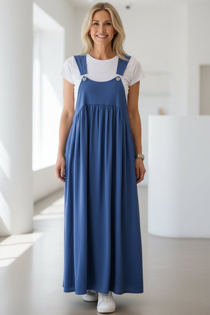 KIM - SLEEVELESS OVERALL DRESS