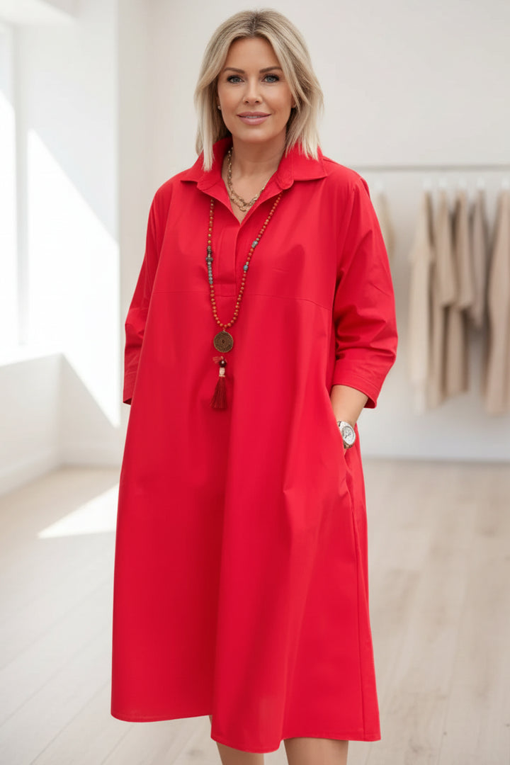 LARA - RELAXED SHIRT DRESS