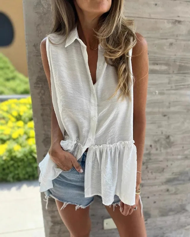 ESMÉ - SLEEVELESS SHIRT