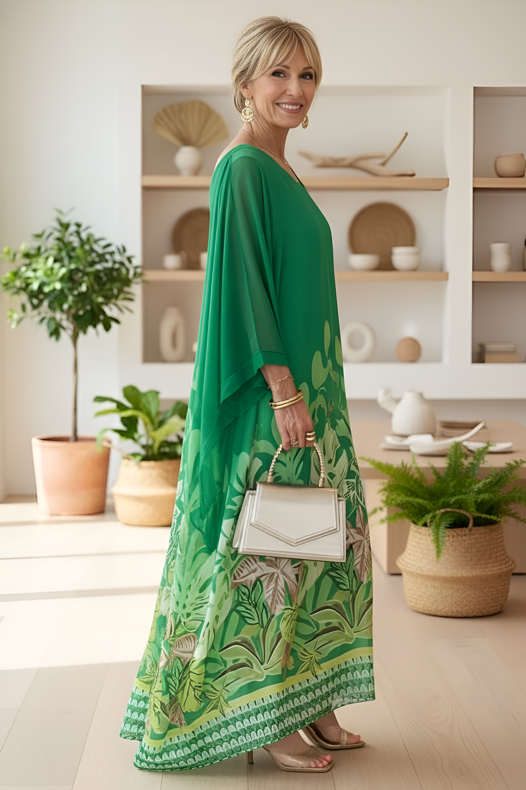 ISLA – FLORAL SERENITY DRESS