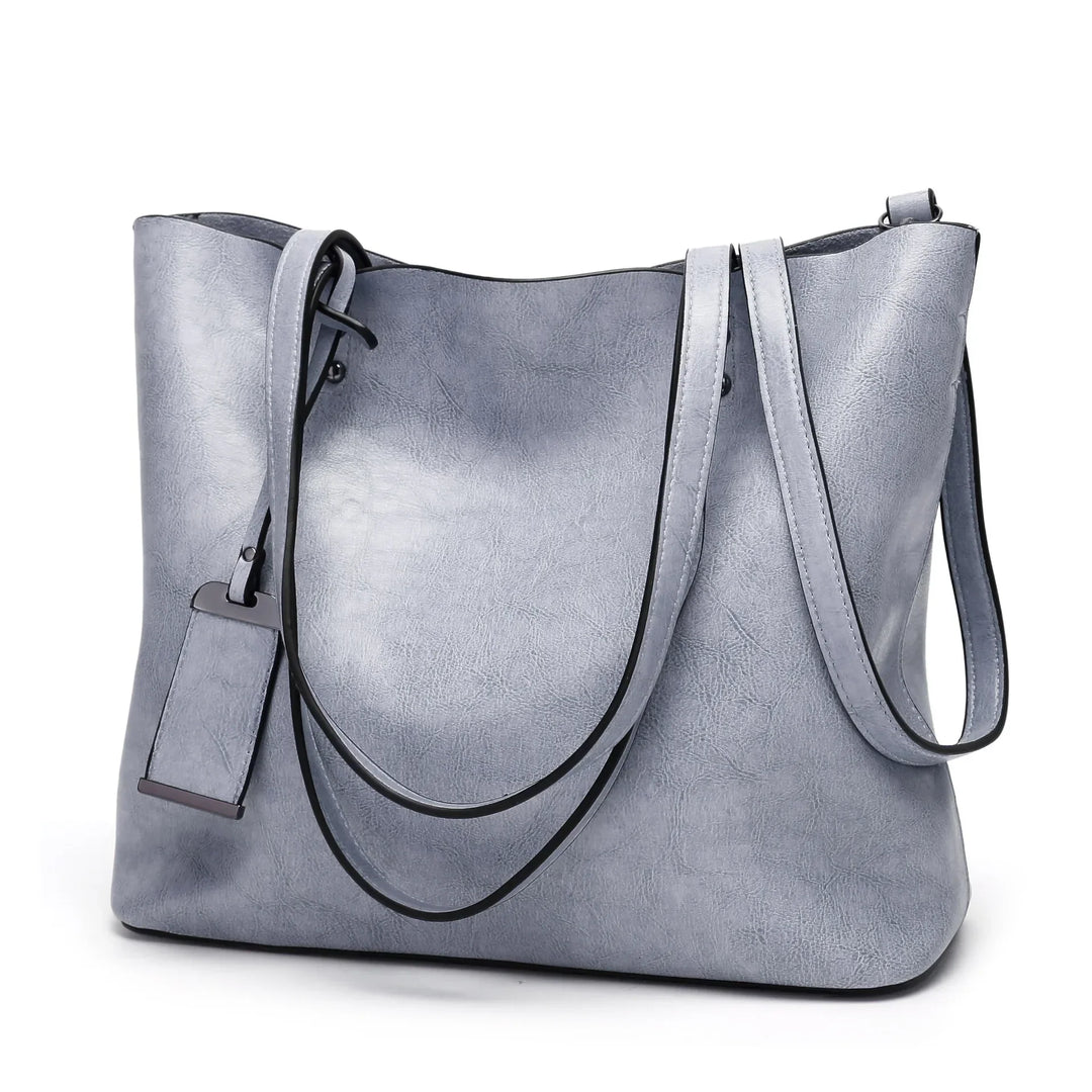 YADE - LEATHER CROSSBODY TOTE BAG