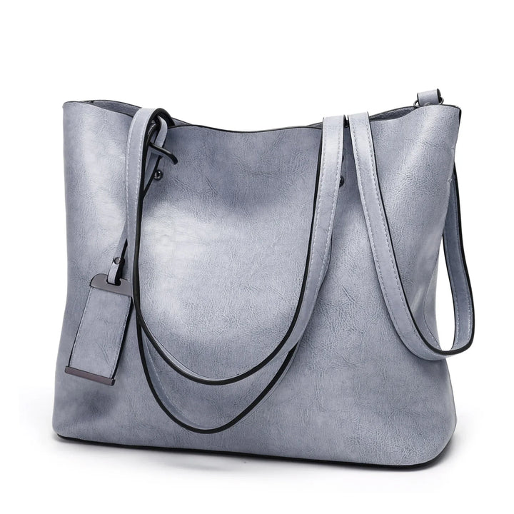 YADE - LEATHER CROSSBODY TOTE BAG