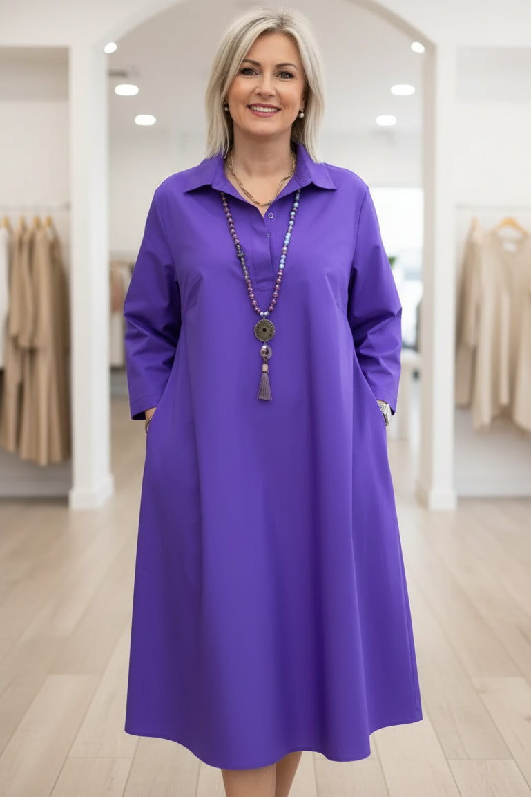 LARA - RELAXED SHIRT DRESS