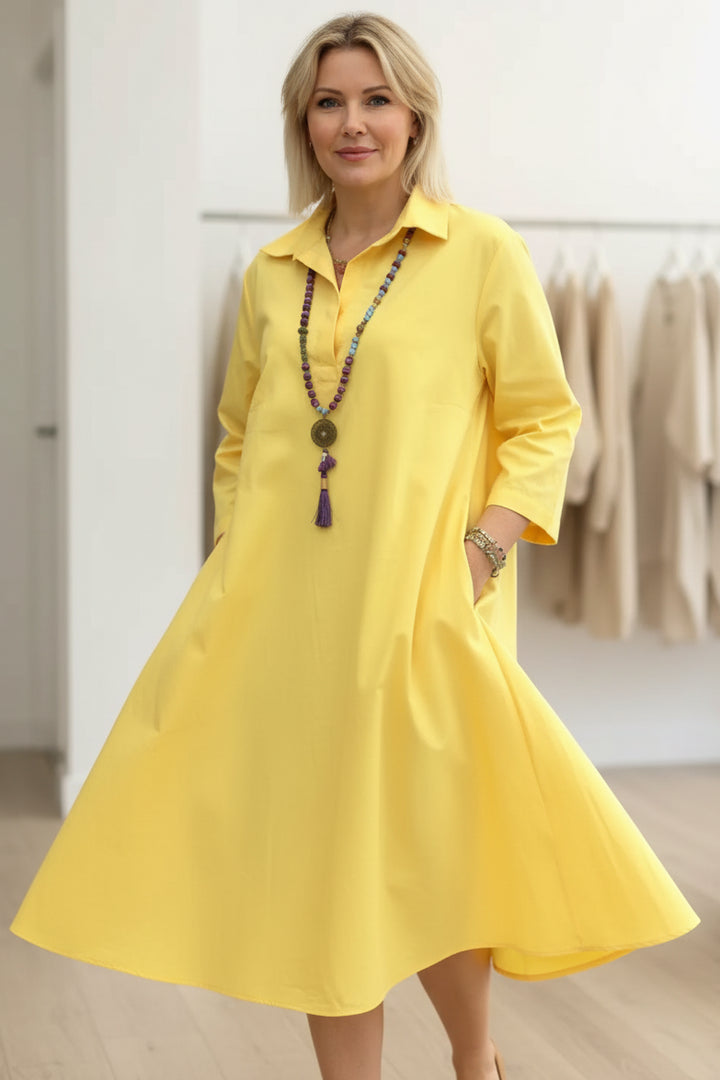 LARA - RELAXED SHIRT DRESS