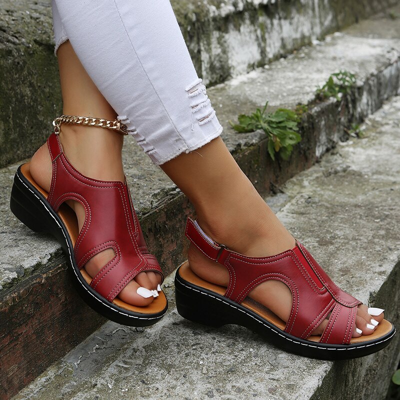 JOLIE - ORTHOPAEDIC LEATHER SANDALS