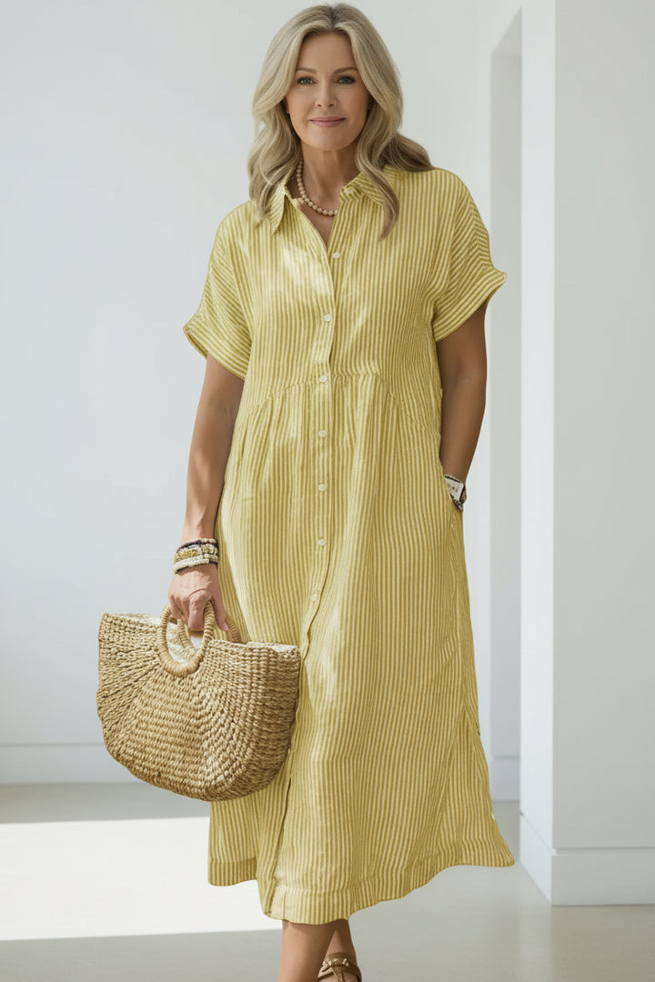 MARIA - LOOSE STRIPE DRESS