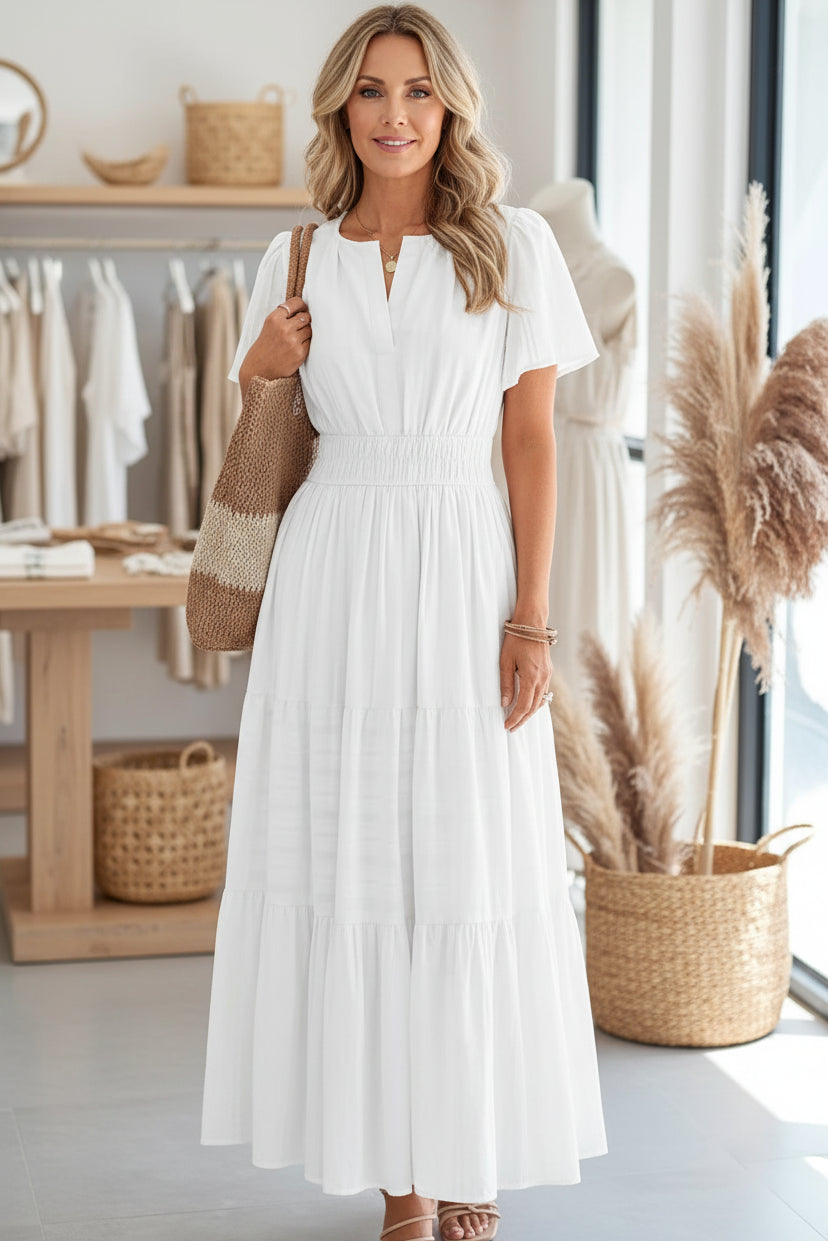 ALINA – COTTON WHISPER DRESS