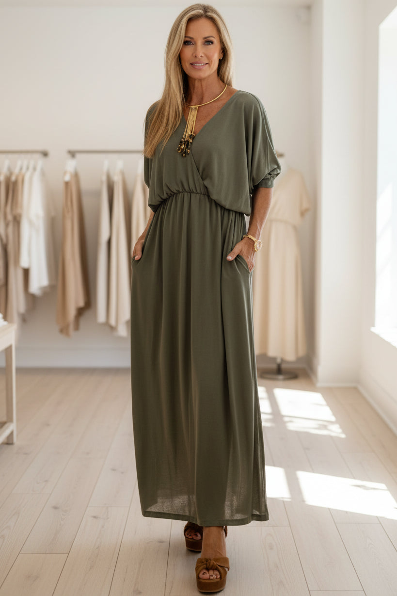 CAMERON - LONG VINTAGE DRESS