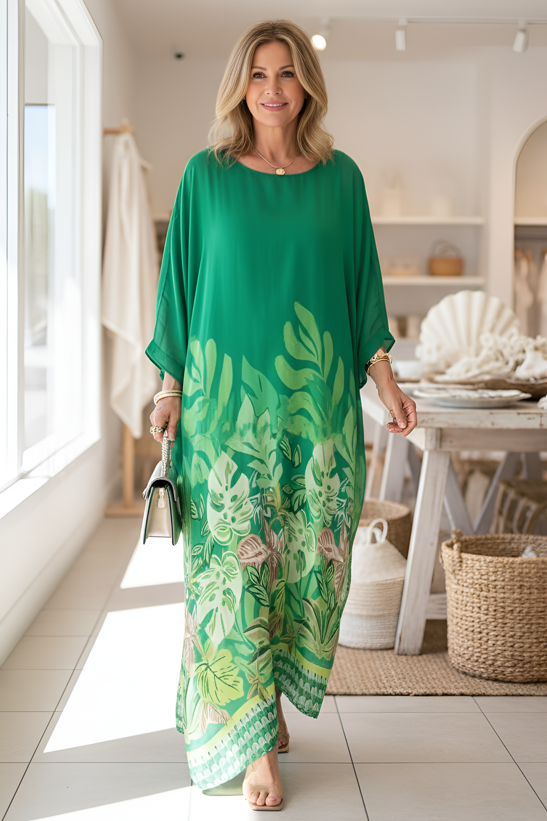 ISLA – FLORAL SERENITY DRESS