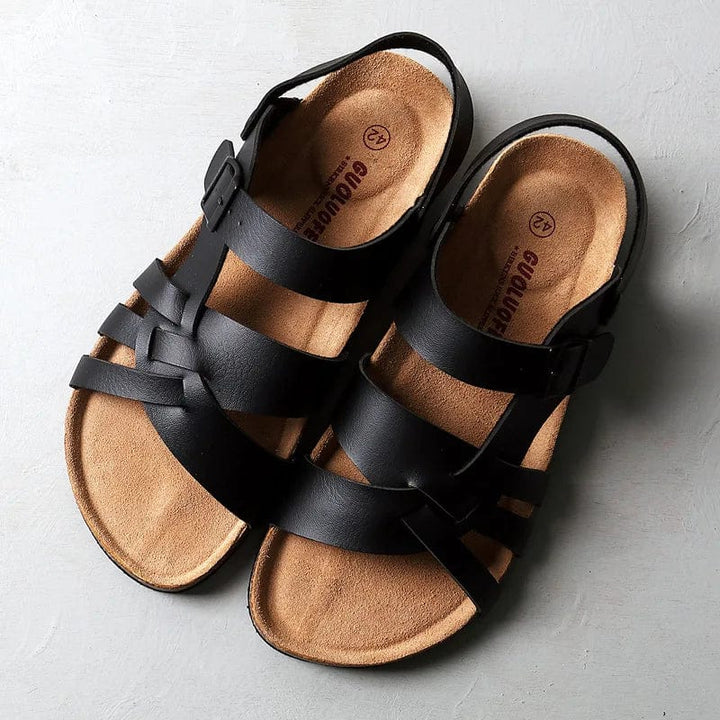 AGNES - LEATHER SANDALS