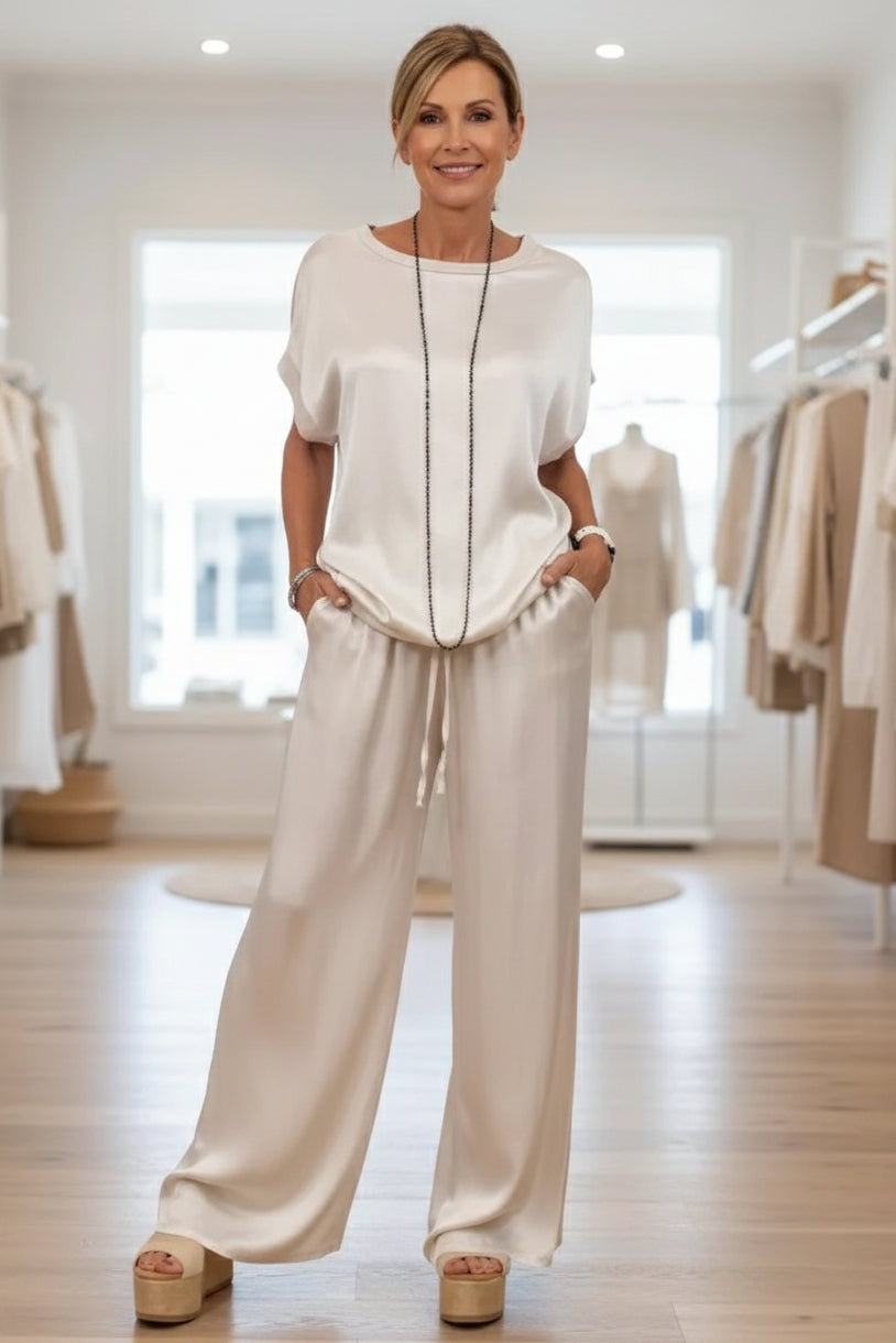 ELARA – SATIN GLOW CO-ORD