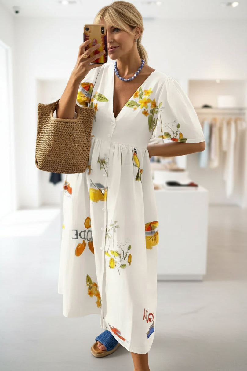 MAEVE – GARDEN BREEZE MIDI DRESS