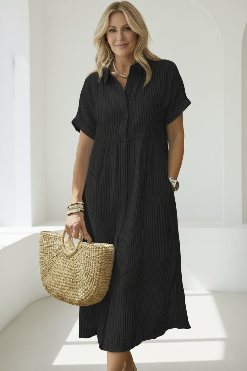 MARIA - LOOSE STRIPE DRESS