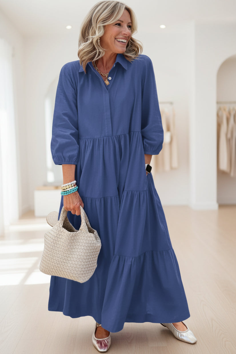 SOLENE – CLASSIC SHIRT DRESS