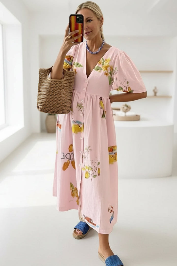 MAEVE – GARDEN BREEZE MIDI DRESS